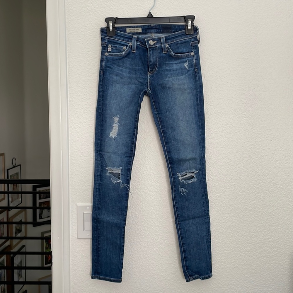 AG Denim super skinny ankle Jean